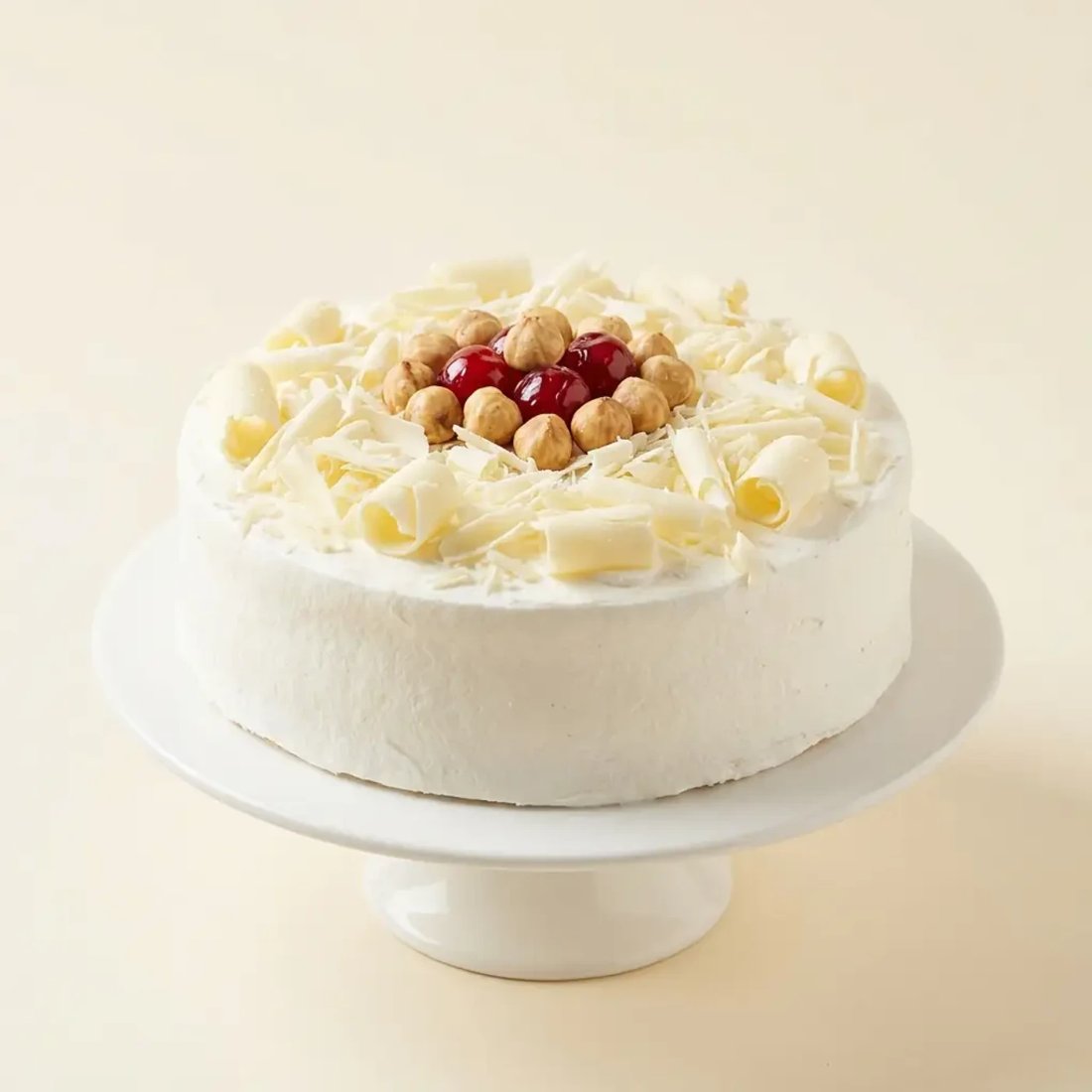 White Forest / Hazel Nut Cake